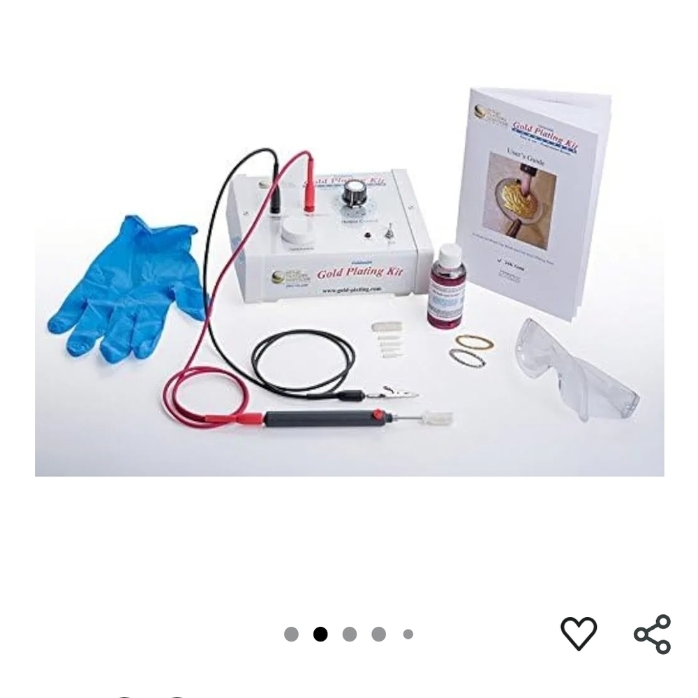 Gold Plating Kit with Accessories